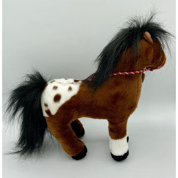 Aurora World Breyer 11" Brown Appaloosa Horse Plush Stuffed Animal Pony 2022 NWT - Picture 6 of 13